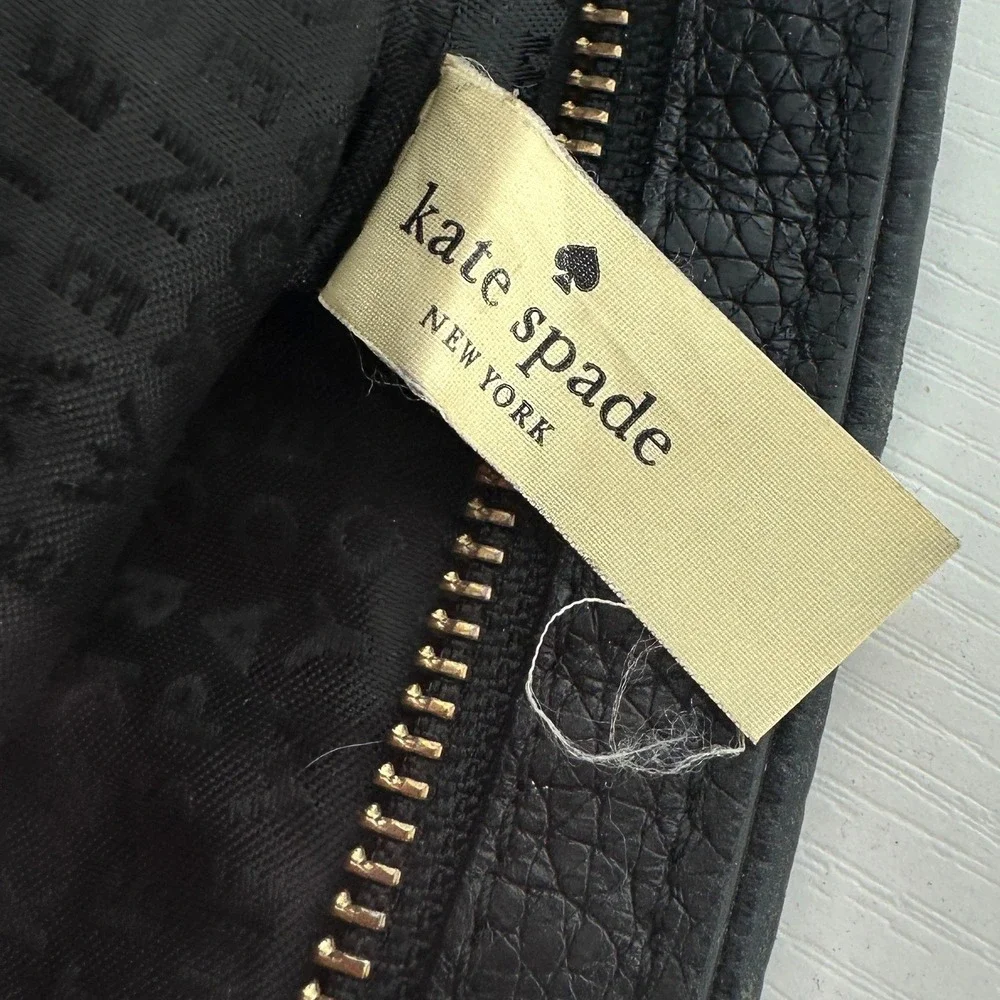 Kate Spade Chester Street Dessi Leather Crossbody‎ Bag Black